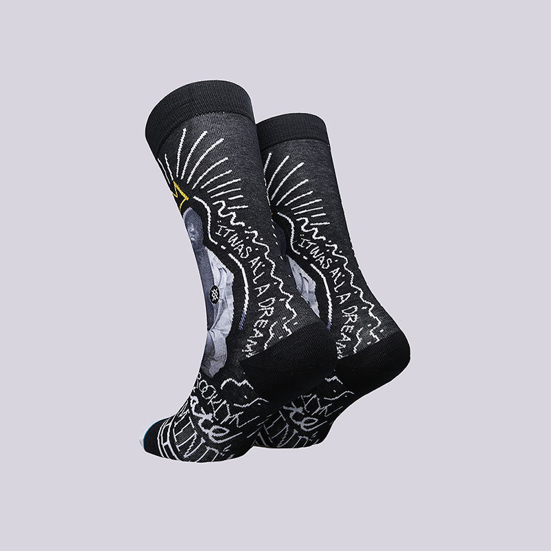 мужские черные носки Stance B.I.G. M545C18BIG-BLACK - цена, описание, фото 2